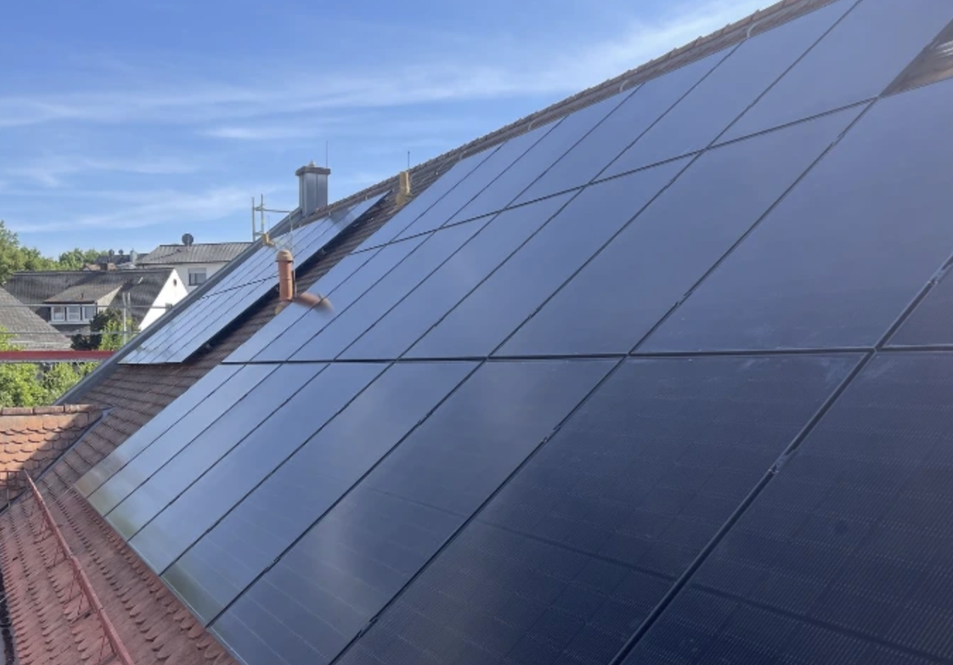 PV-Anlage Flachdach WEG